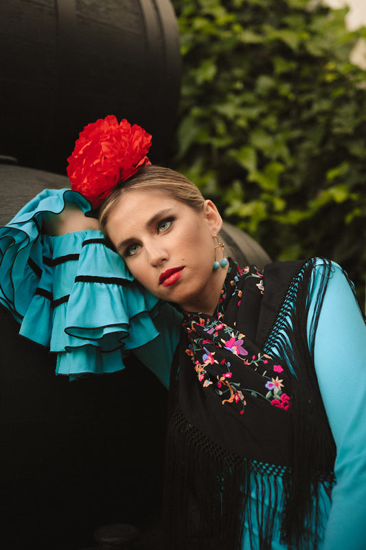 Canastero 7 Cortes Turquesa