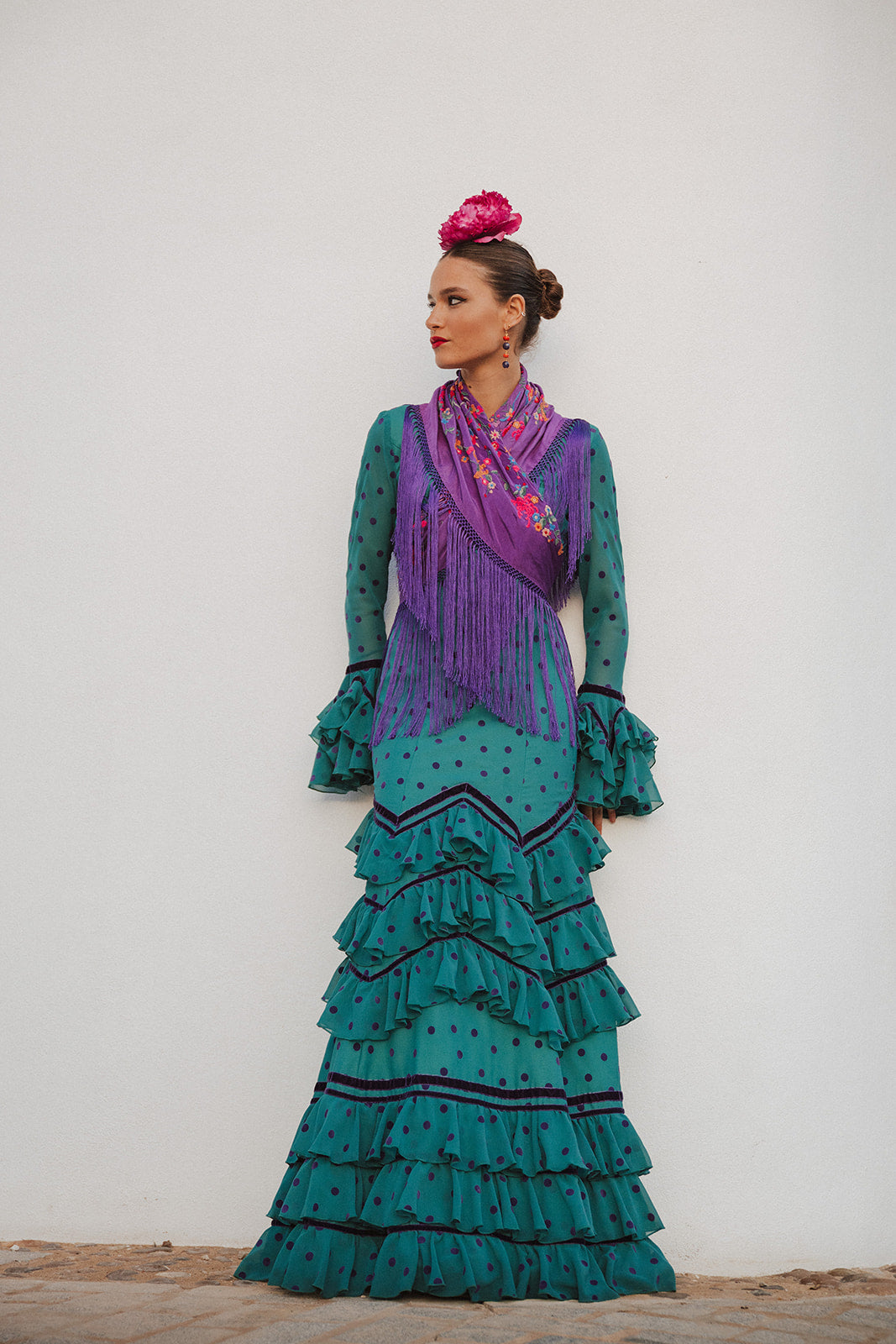 Modelo Bambula Esmeralda y Morado