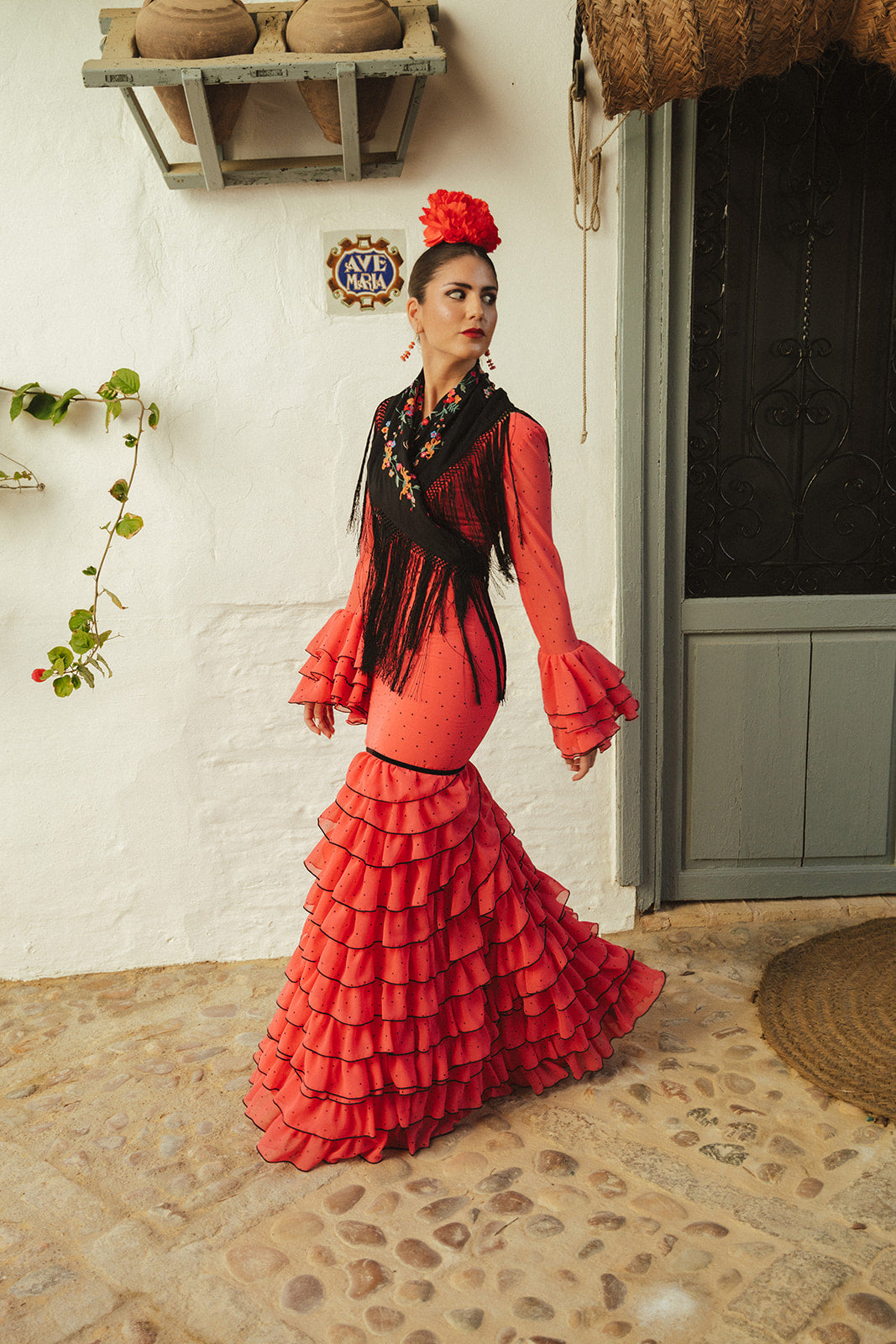 Modelo Marina Fucsia y Negro