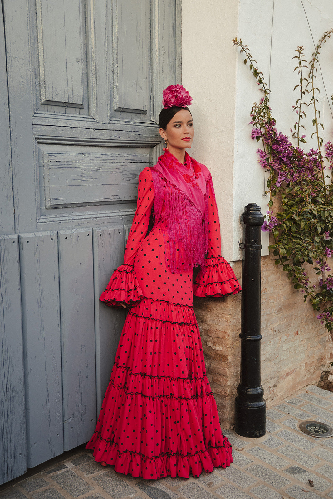 Modelo Lara Rojo Guinda