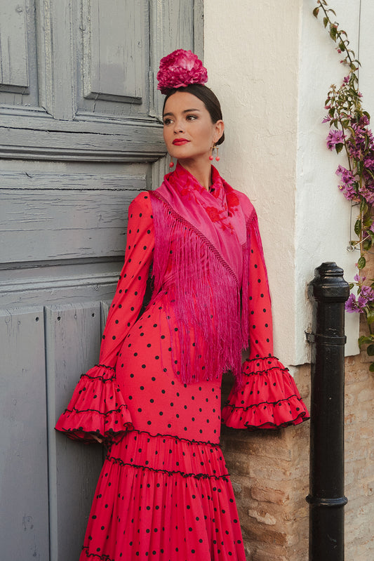 Modelo Lara Rojo Guinda