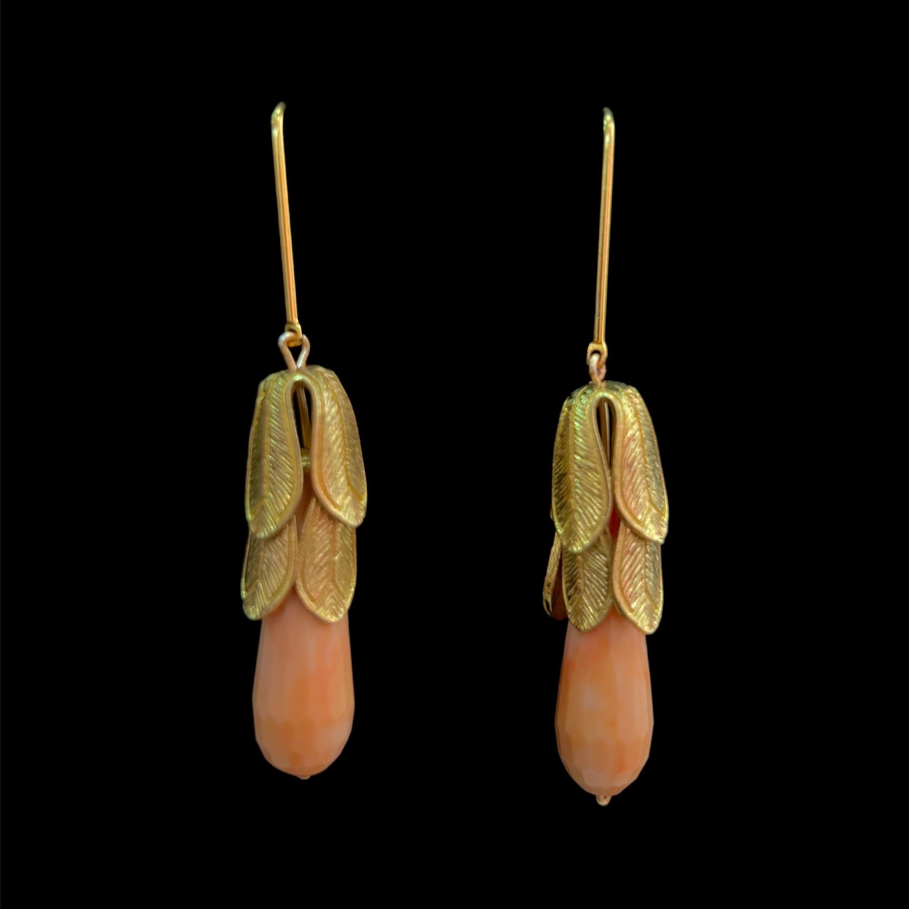 Pendientes Tulip Coral